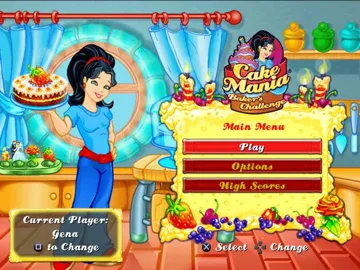 Cake Mania - Baker's Challenge screen shot title